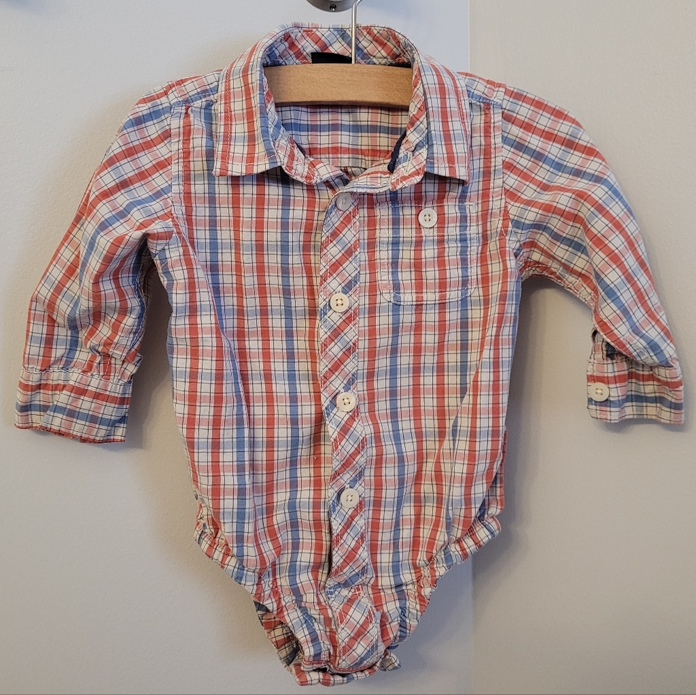 Baby GAP Button Up Diaper Shirt
